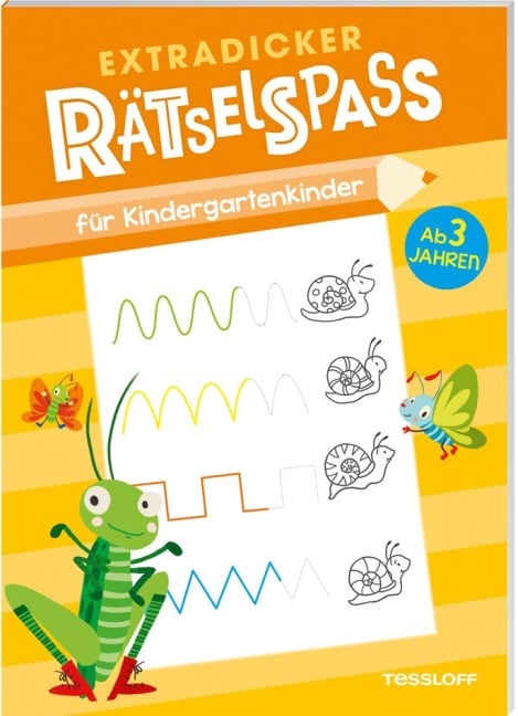 Extradicker Rätselspaß für Kindergartenkinder - 