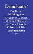 Demokratie? - Giorgio Agamben, Alain Badiou, Slavoj Zizek, Jacques Rancière, Jean-Luc Nancy