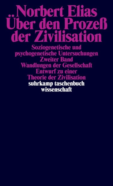 Über den Prozeß der Zivilisation. 2 Bände - Norbert Elias
