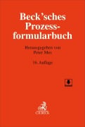 Cover-Bild zum Titel 'Beck'sches Prozessformularbuch' von ''