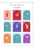 Cover-Bild zum Titel 'Classic Cocktails (Desk Calendar 2026 DIN A5 portrait), CALVENDO 12 Month DeskCalendar' von 'Insideportugal Insideportugal'