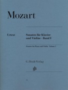 Cover-Bild zum Titel 'Sonaten für Klavier und Violine, Band I' von 'Wolfgang Amadeus Mozart'