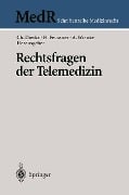 Cover-Bild zum Titel 'Rechtsfragen der Telemedizin' von ''