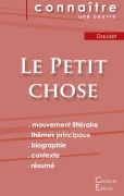 Cover-Bild zum Titel 'Fiche de lecture Le Petit chose de Alphonse Daudet (Analyse littéraire de référence et résumé complet)' von 'Alphonse Daudet'