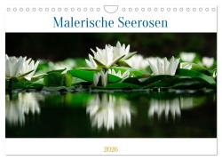 Cover-Bild zum Titel 'Malerische Seerosen (Wandkalender 2026 DIN A4 quer), CALVENDO Monatskalender' von 'Anette/Thomas Jäger'