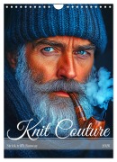 Cover-Bild zum Titel 'Knit Couture - Strick trifft Runway (Wandkalender 2026 DIN A4 hoch), CALVENDO Monatskalender' von 'Rupert Kowalski'