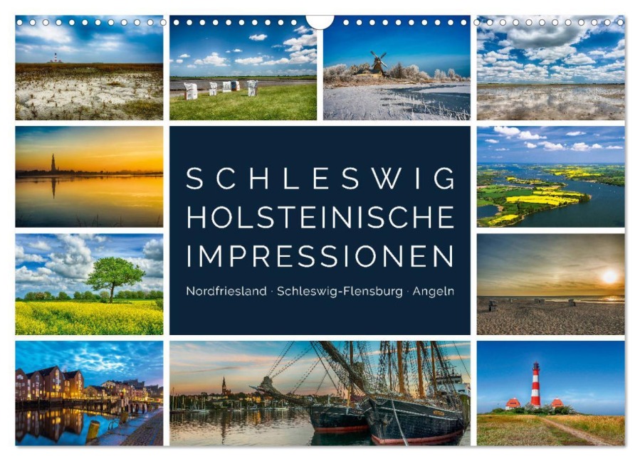 Schleswig-Holsteinische Impressionen (Wandkalender 2026 DIN A3 quer), CALVENDO Monatskalender - Susann Kuhr