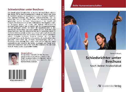 Schiedsrichter unter Beschuss - Steven Gallrach