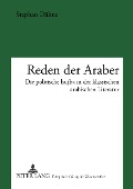 Cover-Bild zum Titel 'Reden der Araber' von 'Stephan Dähne'