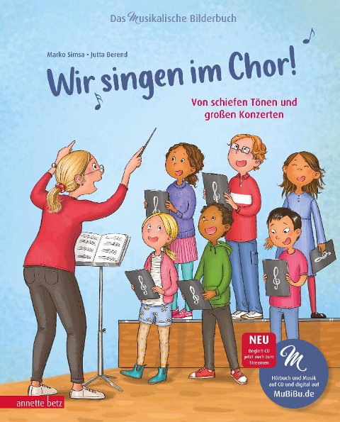 Wir singen im Chor! (Das musikalische Bilderbuch mit CD) - Marko Simsa
