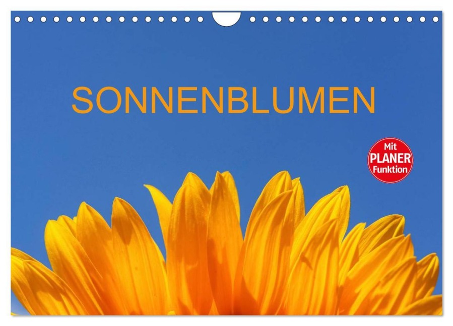 Sonnenblumen (Wandkalender 2025 DIN A4 quer), CALVENDO Monatskalender - Anette/Thomas Jäger