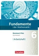 Cover-Bild zum Titel 'Fundamente der Mathematik 6. Schuljahr - Rheinland-Pfalz - Arbeitsheft mit Lösungen' von ''