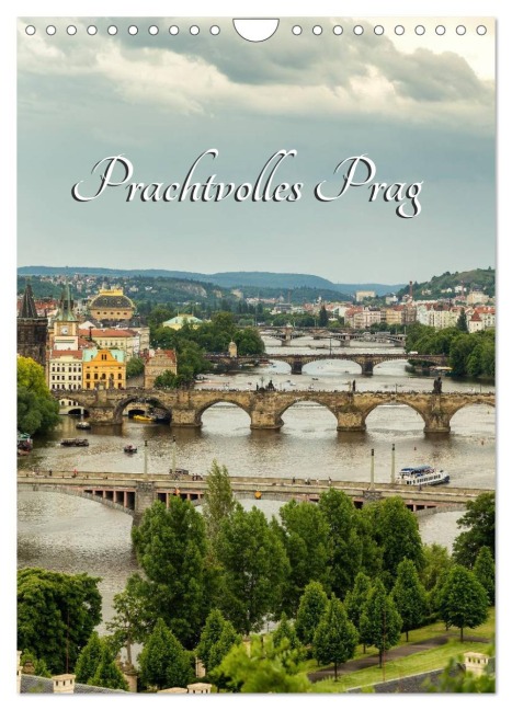 Prachtvolles Prag (Wandkalender 2026 DIN A4 hoch), CALVENDO Monatskalender - Thomas Klinder