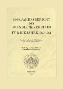 Cover-Bild zum Titel '58.-59. Jahresbericht des Sonnblick-Vereines für die Jahre 1960-1961' von ''