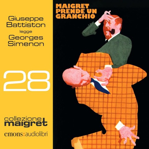 Maigret prende un granchio letto da Giuseppe Battiston. Audiolibro. CD Audio formato MP3 - Georges Simenon
