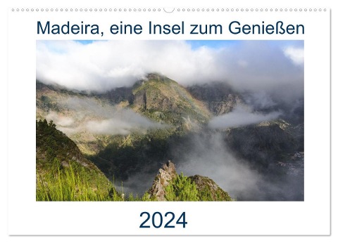 Madeira, eine Insel zum Genießen (Wandkalender 2025 DIN A2 quer), CALVENDO Monatskalender - Klaus Prediger Prediger