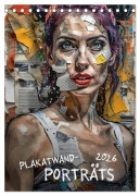Plakatwand-Porträts (Tischkalender 2026 DIN A5 hoch), CALVENDO Monatskalender - Werner Braun