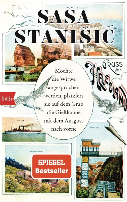 Möchte die Witwe angesprochen werden, platziert sie auf dem Grab die Gießkanne mit dem Ausguss nach vorne - Sasa Stanisic