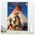 Indianer, Portrait Collection 1 (hochwertiger Premium Wandkalender 2025 DIN A2 hoch), Kunstdruck in Hochglanz - Christian Heeb