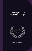 Cover-Bild zum Titel 'The Response Of Pilobolus To Light' von 'Rosalie Mary Parr'