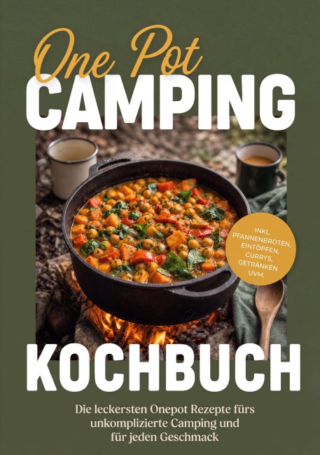 One Pot Camping Kochbuch: Die leckersten Onepot Rezepte fürs unkomplizierte Camping und für jeden Geschmack - inkl. Pfannenbroten, Eintöpfen, Currys, Getränken uvm. - Maria Ota