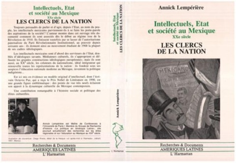 Intellectuels, Etat et Société au Mexique - Lemperiere