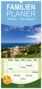 Familienplaner 2026 - Azoren - São Miguel mit 5 Spalten (Wandkalender, 21 x 45 cm) CALVENDO - Susanne Schlüter