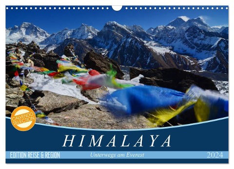 Himalaya (Wandkalender 2024 DIN A3 quer), CALVENDO Monatskalender - Holger Heinemann