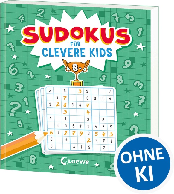 Sudokus für clevere Kids 8+ [grün] - 