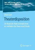 Theaterdisposition - Oliver Graf
