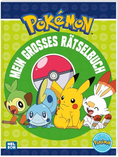 Pokémon Activity-Buch: Mein großes Rätselbuch - 