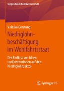 Cover-Bild zum Titel 'Niedriglohnbeschäftigung im Wohlfahrtsstaat' von 'Valeska Gerstung'