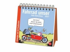 Cover-Bild zum Titel 'Peter Butschkow: Fahrrad unser Premium-Postkartenkalender 2027' von 'Peter Butschkow'