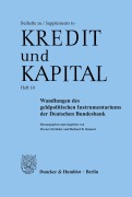 Cover-Bild zum Titel 'Wandlungen des geldpolitischen Instrumentariums der Deutschen Bundesbank.' von ''