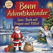 Cover-Bild zum Titel 'Bonn-Adventskalender: Quiz-Buch mit Fragen und Rätsel' von 'Schlauvento Interactive'