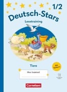 Cover-Bild zum Titel 'Deutsch-Stars 1./2. Schuljahr - Lesetraining Ausgabe 2025 - Lesetraining für Tierfreunde - Übungsheft - Mit Lösungen und digitalen Medien' von ''