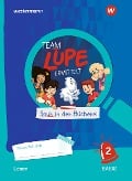 Cover-Bild zum Titel 'TEAM LUPE ERMITTELT - Übungshefte. Lesen 2 BASIS' von ''