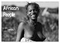 African People black white (Wandkalender 2025 DIN A3 quer), CALVENDO Monatskalender - Michael Voß www. vossiem. de