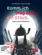Cover-Bild zum Titel 'Komm, ich trag dich ein Stück, sagte die Schildkröte' von 'Lena Raubaum, Leonie Schlager'
