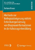 Cover-Bild zum Titel 'Methode zur Reifegradsteigerung mittels Fehlerkategorisierung von Diagnoseinformationen in der Fahrzeugentwicklung' von 'Barbara Krausz'