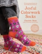 Joyful Colorwork Socks - Charlotte Stone