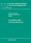 Cover-Bild zum Titel 'Fachsprachen und Hochschule' von ''