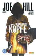 Cover-Bild zum Titel 'Joe Hill: Ein Korb voller Köpfe (Pocket Edition)' von 'Leomacs, Joe Hill, Riccardo La Bella, Rio Youers, Tom Fowler'