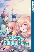 Cover-Bild zum Titel 'The Rising of the Shield Hero 22' von 'Yusagi Aneko, Aiya Kyu, Seira Minami'