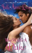 Cover-Bild zum Titel 'What I Did For a Duke' von 'Julie Anne Long'