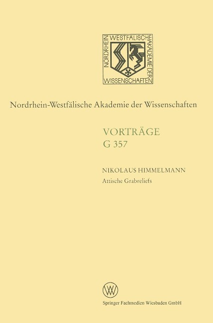 Attische Grabreliefs - Nikolaus Himmelmann