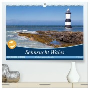Sehnsucht Wales - Collagen eines Landes (hochwertiger Premium Wandkalender 2026 DIN A2 quer), Kunstdruck in Hochglanz - Mooseman Sattler