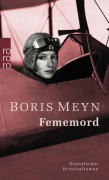Cover-Bild zum Titel 'Fememord' von 'Boris Meyn'