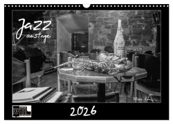 Cover-Bild zum Titel 'Jazz onstage (Wandkalender 2026 DIN A3 quer), CALVENDO Monatskalender' von 'Klaus Rohwer'