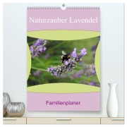 Cover-Bild zum Titel 'Naturzauber Lavendel - Familienplaner (hochwertiger Premium Wandkalender 2026 DIN A2 hoch), Kunstdruck in Hochglanz' von 'Babett Paul - Babett's Bildergalerie'